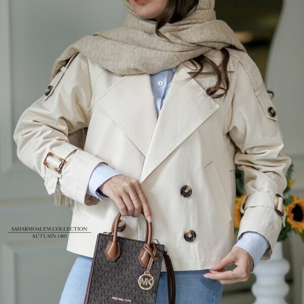 کرم کوتاه trench coat